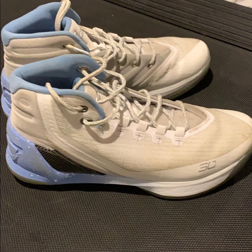 Steph Curry 3 Opal blue size 9.5 basketball shoes